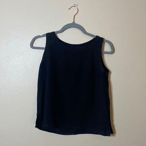 Michelle Stuart 100% Silk tank VTG